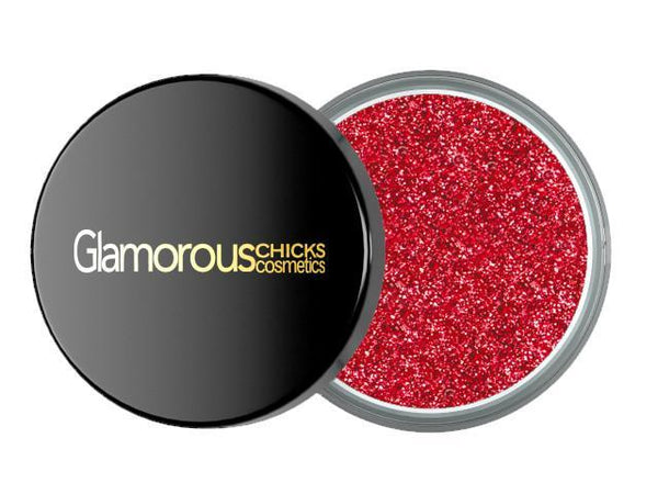 Diamond Glitter Ruby (Red Glitter) - Glamorous Chicks Cosmetics
