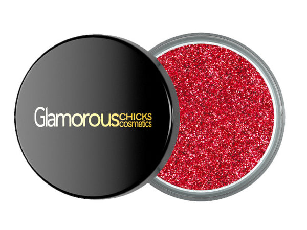 Diamond Glitter Ruby (Red Glitter) - Glamorous Chicks Cosmetics