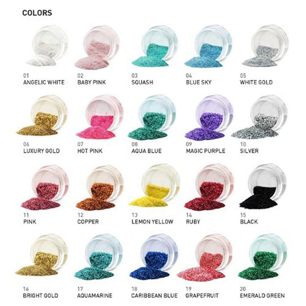 Eyes -  - Diamond Glitter Copper - Glamorous Chicks Cosmetics - 3