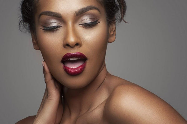 Lips -  - Vamp - Waterproof, smudge proof,  transfer proof,  and 24 hour stay DARK RED  Matte Liquid lipstick - Glamorous Chicks Cosmetics - 1