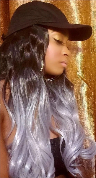 MIDNIGHT BLACK WIG CAP