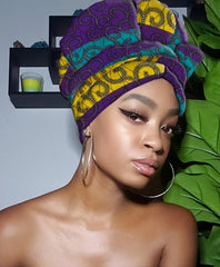 Isabella Slip On Satin Lined Headwrap