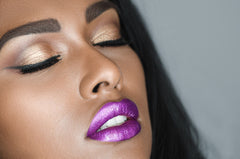 Default type -  - Forbidden Fruit Metallic liquid lipstick  - Water proof, Smudge proof, transfer proof,  and 24 hour stay Matte Liquid lipstick - Glamorous Chicks Cosmetics - 1
