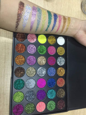 Viva las vegas glitter eyeshadow palette