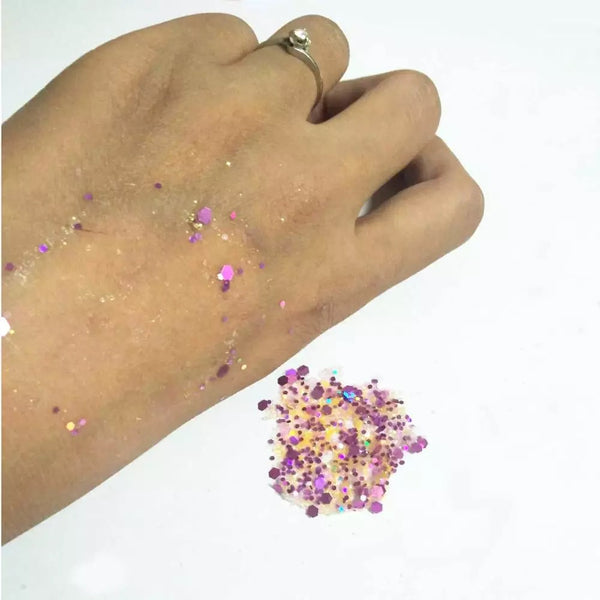 Glamorous Chicks Cosmetics peel off  Glitter Adhesive (Glitter Glue)/Glitter Eye Shadow Primer (Daily Deal)