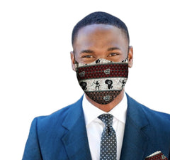 Akwasi Men’s Mask & Pocket square Combo