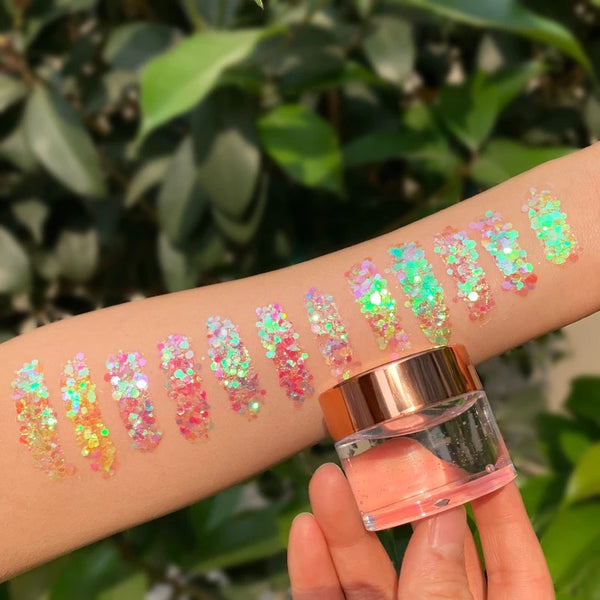 Glamorous Chicks Cosmetics peel off  Glitter Adhesive (Glitter Glue)/Glitter Eye Shadow Primer (Daily Deal)