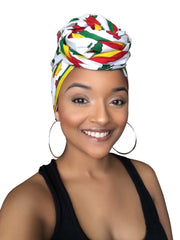 White  Majesty Headwrap