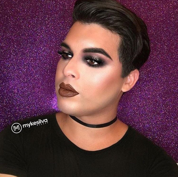 Lips -  - Chocolate Fudge   -  Water proof, Smudge proof, transfer proof,  and 24 hour stay Chocolate Brown Matte Liquid lipstick - Glamorous Chicks Cosmetics - 5