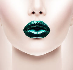 Lips -  - Money Green - Glamorous Chicks Cosmetics - 1