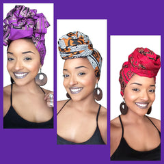 Boss Lady Headwrap Collection - Glamorous Chicks Cosmetics