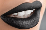 Lips -  - Black Midinight  Black Matte  Liquid Lipstick Lipstain - Glamorous Chicks Cosmetics - 1