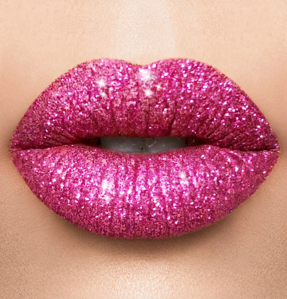 Pink sangaria glitter lip collection