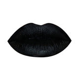 Lips -  - Black Midinight  Black Matte  Liquid Lipstick Lipstain - Glamorous Chicks Cosmetics - 3