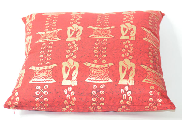  -  - Red African Print pillows - Glamorous Chicks Cosmetics - 1
