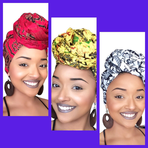 Default type -  - Corporate Diva Headwrap Collection - Glamorous Chicks Cosmetics