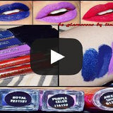 Lips -  - Vamp - Waterproof, smudge proof,  transfer proof,  and 24 hour stay DARK RED  Matte Liquid lipstick - Glamorous Chicks Cosmetics - 3