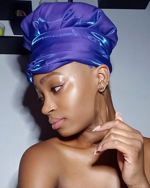 Anika Slip On Satin Lined Headwrap