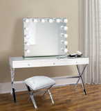 Dimmable Hollywood mirror/Dominique| Table Top Or Wall Mount | Plug-in