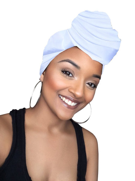 White Pearl Stretched Headwrap