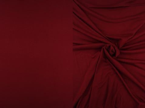 Maroon Jersey Knit Stretched Fabric Satin Lined Headwrap