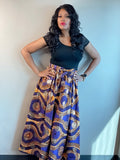 Imani Maxi Skirt, Mask  & Headwrap