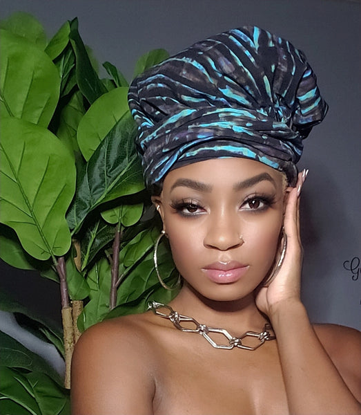Guava Slip On Satin Lined Headwrap ($15 sale item)