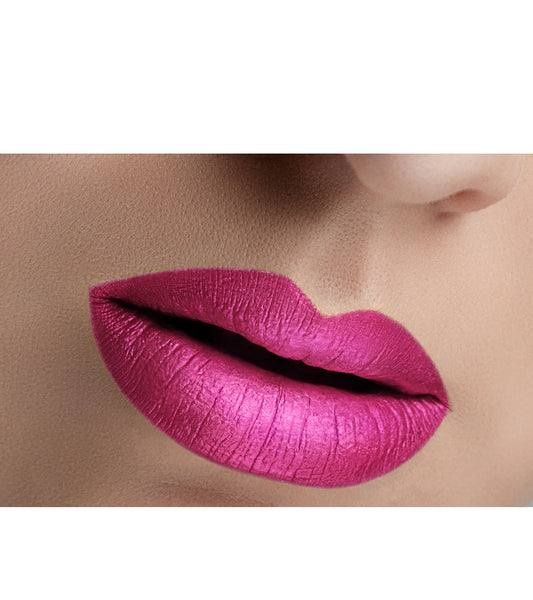 Pink Barbie matte metallic liquid lipstick  - Water proof, Smudge proof, transfer proof,  and 24 hour stay Matte Liquid lipstick
