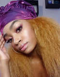 Amber Slip On Satin Lined Headwrap
