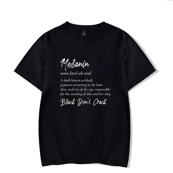Melanin Black Don’t Crack Print T-Shirt