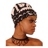 Liz Slip On Satin Lined Headwrap and Mask