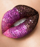 Avant-garde glitter lip collection