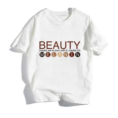 Beauty White T-Shirt