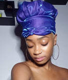 Anika Slip On Satin Lined Headwrap and Mask