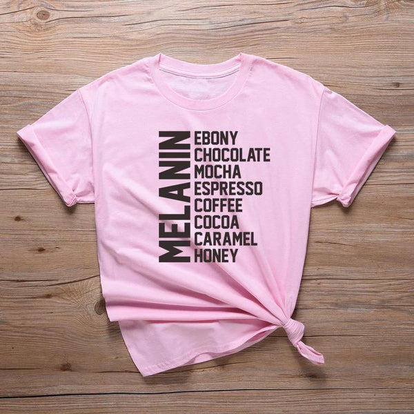 Melanin Pink T-Shirt