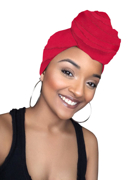 Red sparrow Stretched Fabric Head wrap