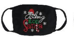 Bling it on Santa Rhinestone Diamond Mask Collection ( Mask for the entire family)
