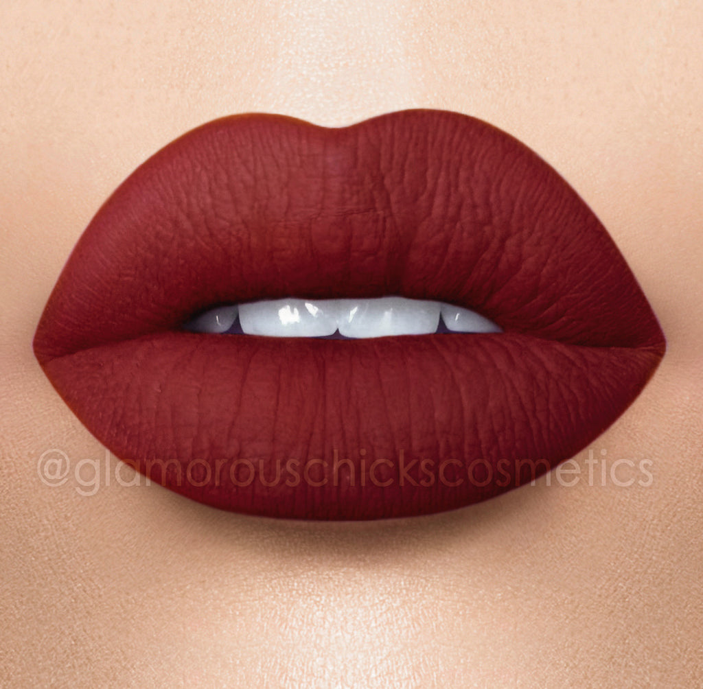 Vamp Waterproof, smudge proof, proof, and 24 hour stay RED Matte lipstick