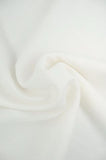 White Jersey Knit Stretched Fabric Satin Lined Headwrap