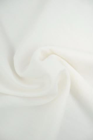 White Jersey Knit Stretched Fabric Satin Lined Headwrap