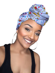 Splatter Stretched Fabric Head wrap
