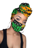 Kelechi Headwrap and Face Mask combo