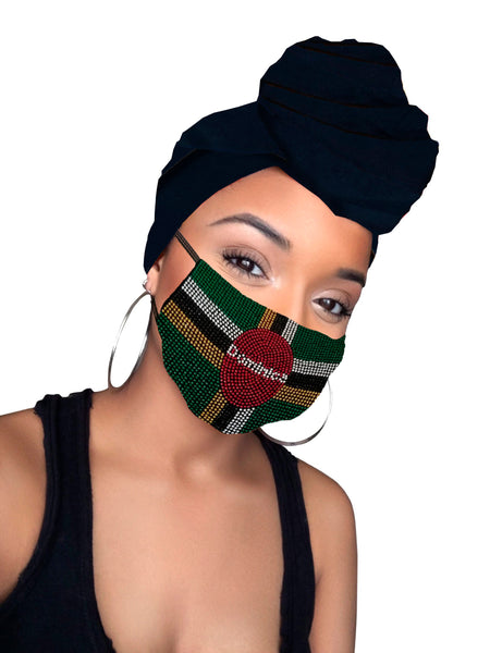 Dominica Face Mask & Headwrap