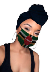 Dominica Face Mask & Headwrap