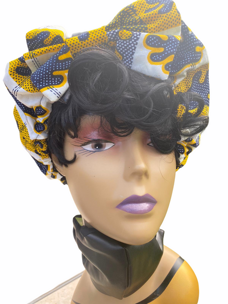Sakina Pre Tie Satin Lined Slip On Headwrap Headband ($10 sale item)