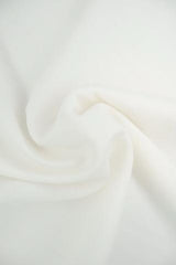 White Jersey Knit Stretched Fabric Slip On Headwrap