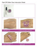 Glamorous Chicks Cosmetics peel off  Glitter Adhesive (Glitter Glue)/Glitter Eye Shadow Primer (Daily Deal)